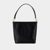 Lili Bucket Bag - ANINE BING - Leather - Black
