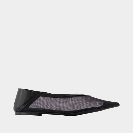 Aneka Babouche Ballerinas - ANINE BING - Synthetic - Black