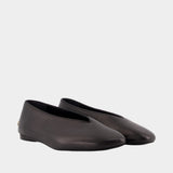 Ana Flats Ballerinas - ANINE BING - Leather - Black
