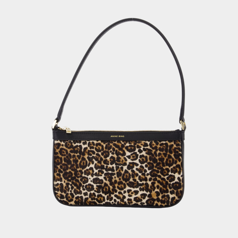Mini Elly Shoulder Bag - ANINE BING - Leather - Black