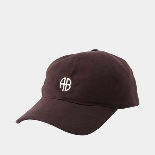 Jeremy Baseball Cap - ANINE BING - Cotton - Brown