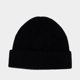 Carley Beanie - ANINE BING - Cashmere - Black