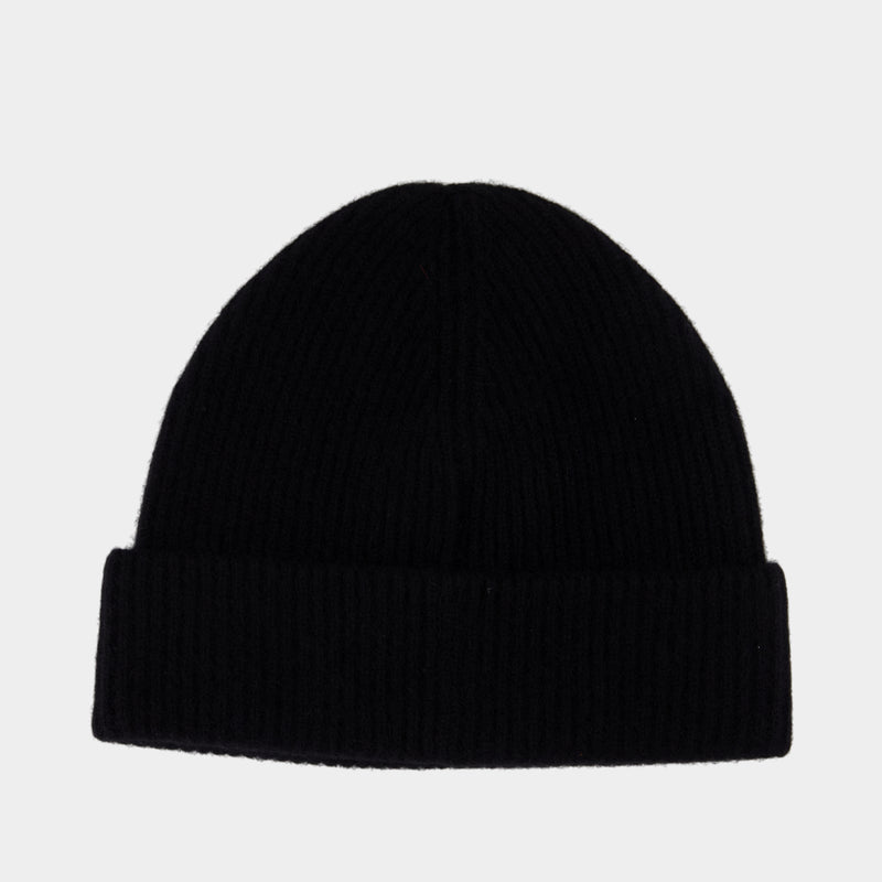 Carley Beanie - ANINE BING - Cashmere - Black
