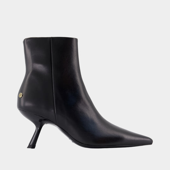 Hilda Ankle Boots - ANINE BING - Leather - Black