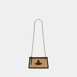 Small Flat Zip Clutch - Vivienne Westwood - Cotton - Multi