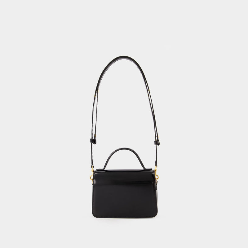 Robinson Small Top Handle Bag - Tory Burch - Leather - Black