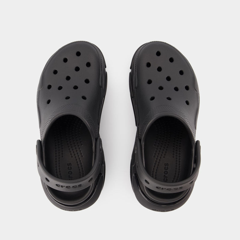 Bubble Crush Sandals - Crocs - Synthetic - Black