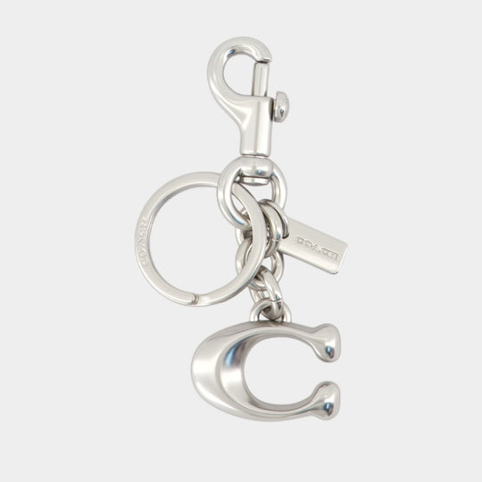 Keyfobs Keychain - Coach - Acetate - Silver