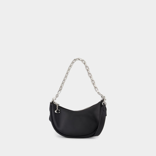 Mira Shoulder Bag With Chain - Coach - Leather - Black