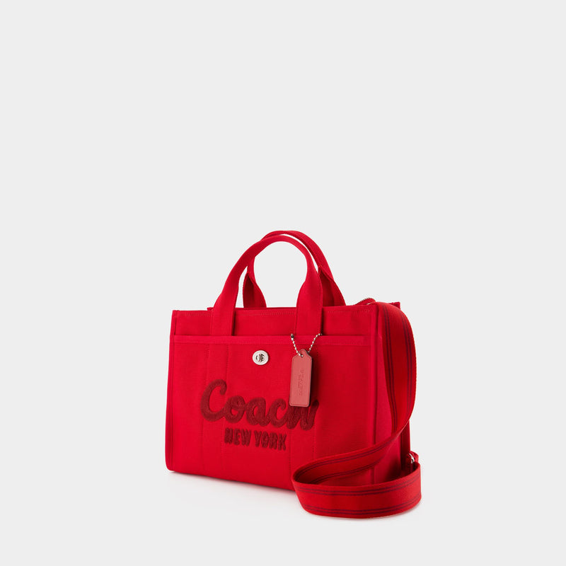 Cargo Tote - Coach - Cotton - Red