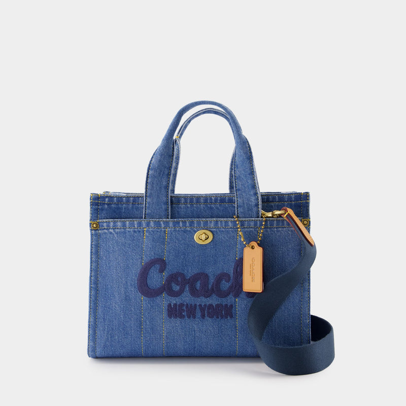 Cargo Tote 26 - Coach - Cotton - Blue