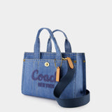 Cargo Tote 26 - Coach - Cotton - Blue