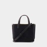 24 Shopper Bag - Coach - Cotton - Black