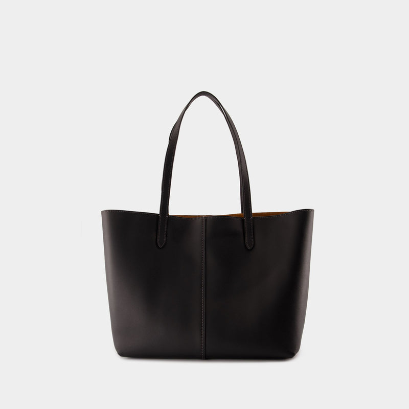 North Tote 32 - Coach - Leather - Black