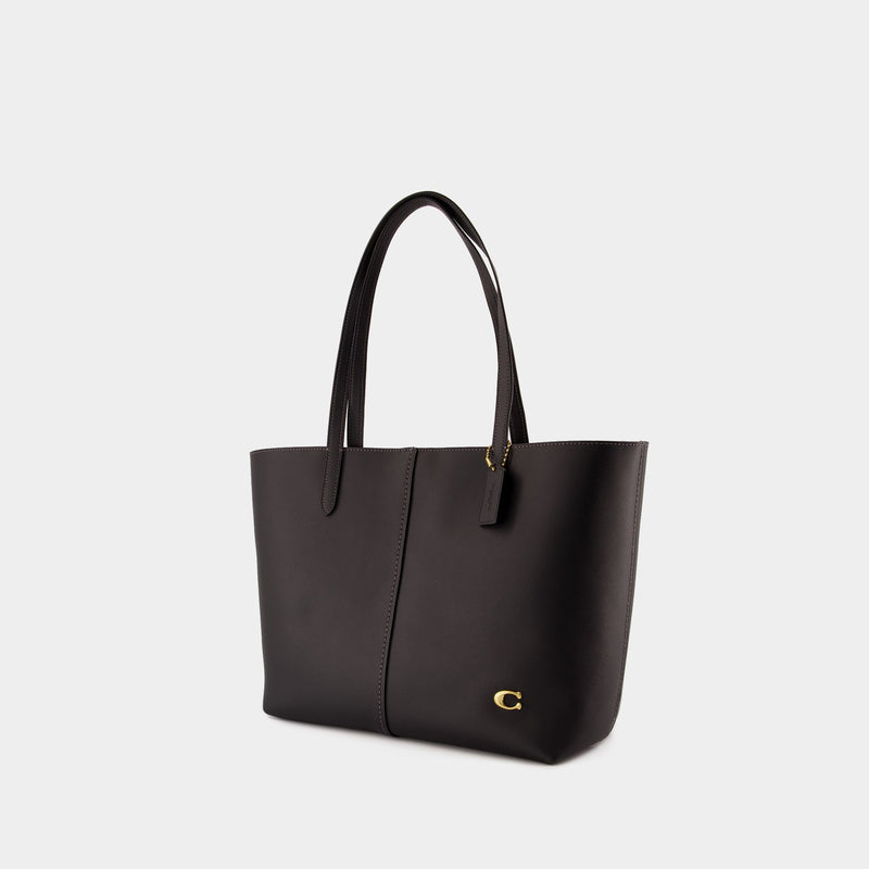 North Tote 32 - Coach - Leather - Black