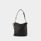 Willow Soft 19 Bucket Bag - Coach - Leather - Black