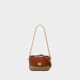 Cassie 17 Crossbody - Coach - Leather - Brown