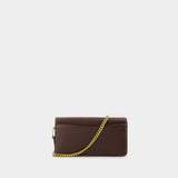 Essential Long Crossbody - Coach - Leather - Brown