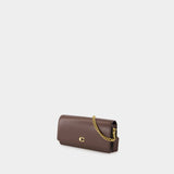 Essential Long Crossbody - Coach - Leather - Brown