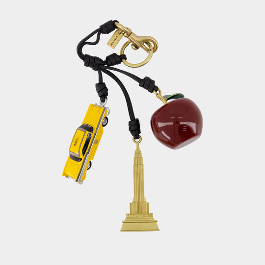 Keyring Small New York Cluster - Coach - Acetate - Multi