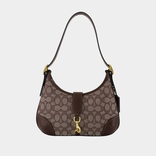 Signature Hamptons Hobo Bag - Coach - Canvas - Brown