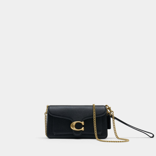 Tabby Chain 19 Crossbody - Coach - Leather - Black