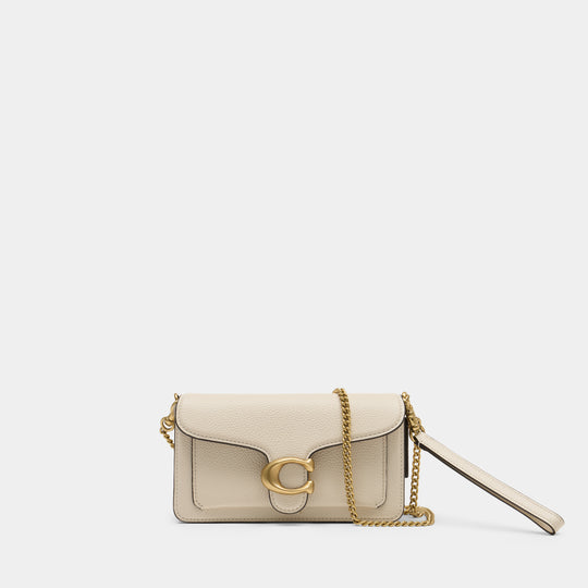 Tabby Chain 19 Crossbody - Coach - Leather - White