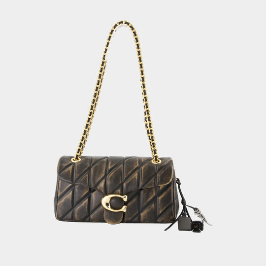 Tabby 26 With Chain Shoulder Bag - Coach - Leather - Brown