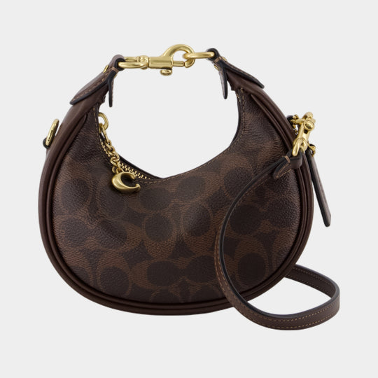 Signature Jonie Purse - Coach - Canvas - Brown