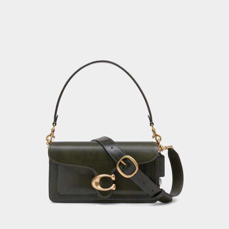 Spazzolato Tabby 26 Shoulder Bag - Coach - Leather - Green