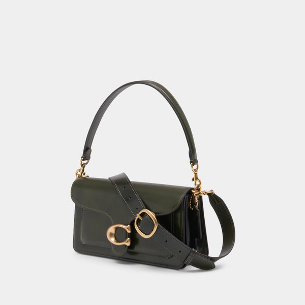 Spazzolato Tabby 26 Shoulder Bag - Coach - Leather - Green