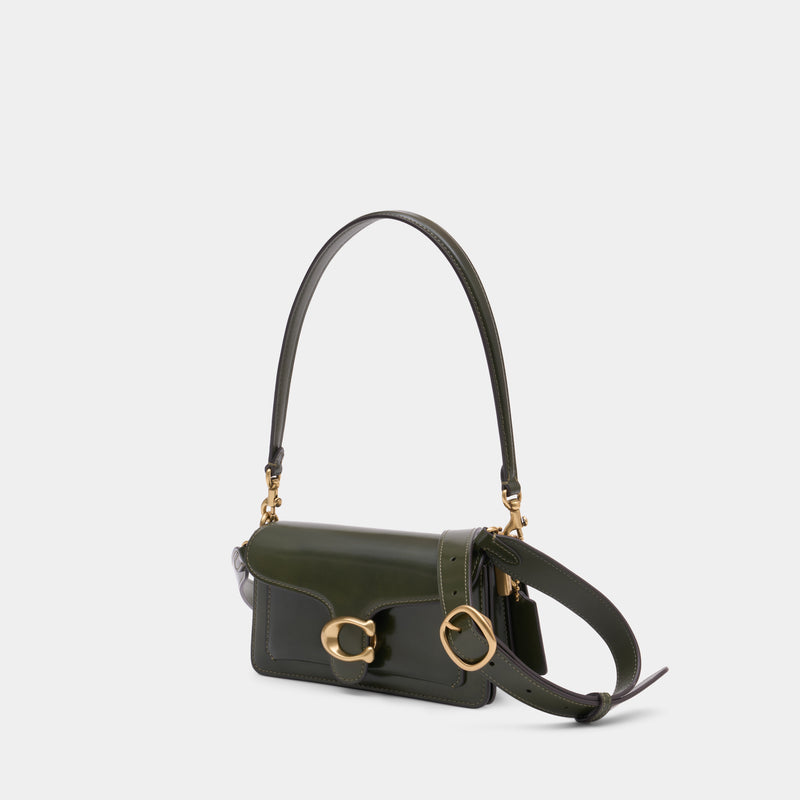 Spazzolato Tabby 20 Shoulder Bag - Coach - Leather - Green