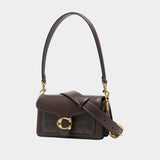 Signature Tabby 20 Refresh Shoulder Bag - Coach - Canvas - Brown