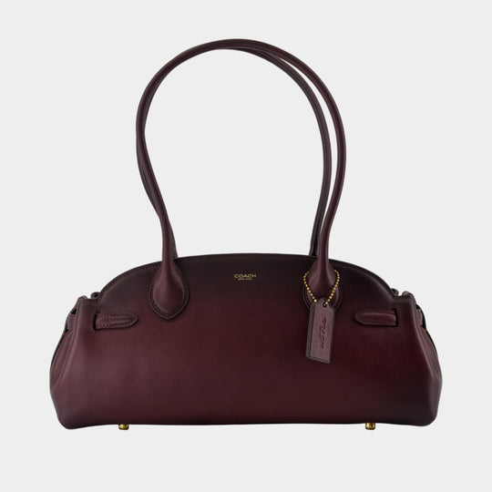 Empire 34 Travel Bag - Coach - Leather - Burgundy