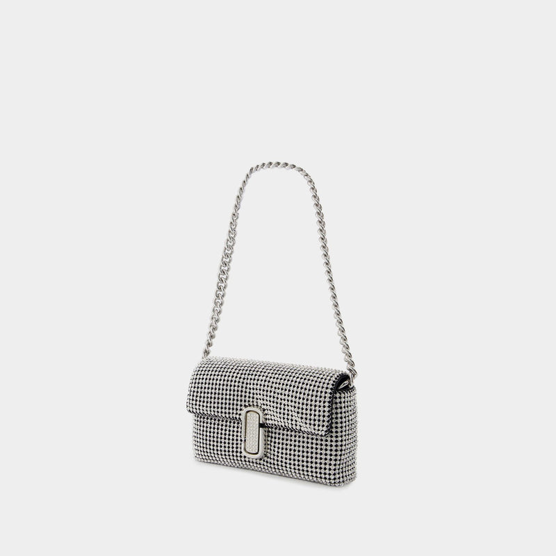 The Mini Shoulder Bag - Marc Jacobs - Mesh - Silver