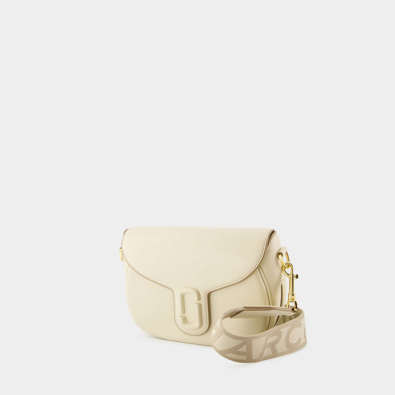 Saddle Large Crossbody - Marc Jacobs - Leather - White