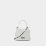 The Mini Top Handle Bag - Marc Jacobs - Leather - White
