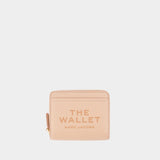 The Mini Compact Wallet - Marc Jacobs - Leather - Pink