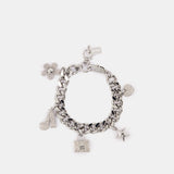 Mini Icon Pave Bracelet - Marc Jacobs - Metal - Silver