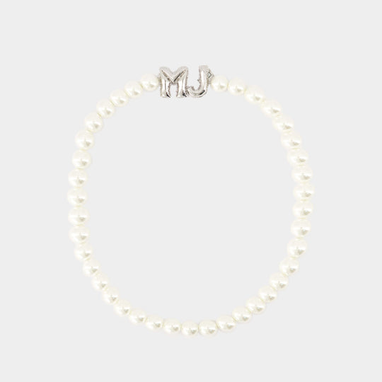 Balloon necklace - Marc Jacobs - Metal - White