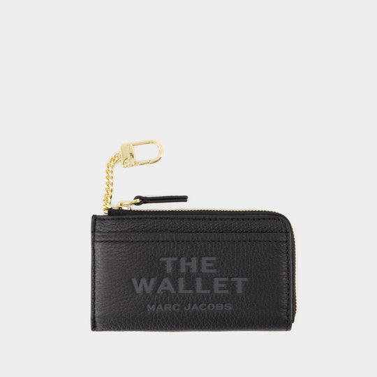 The Top Zip Wallet - Marc Jacobs - Leather - Black