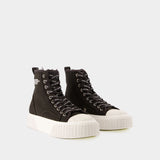 The High Top Sneakers - Marc Jacobs - Cotton - Black