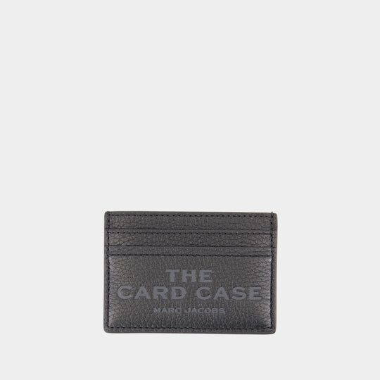 Card Holder - Marc Jacobs - Leather - Black