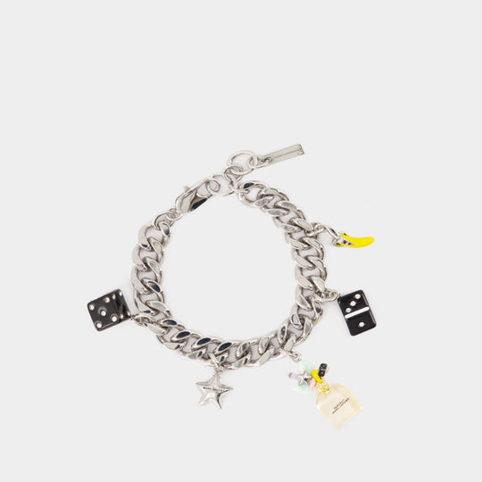 Perfect Charm Bracelet - Marc Jacobs - Metal - Silver