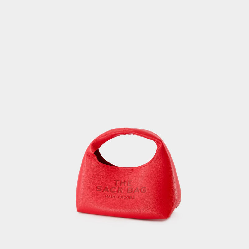 The Mini Sack Purse - Marc Jacobs - Leather - Red