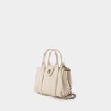 The Mini Tote - Marc Jacobs - Leather - White