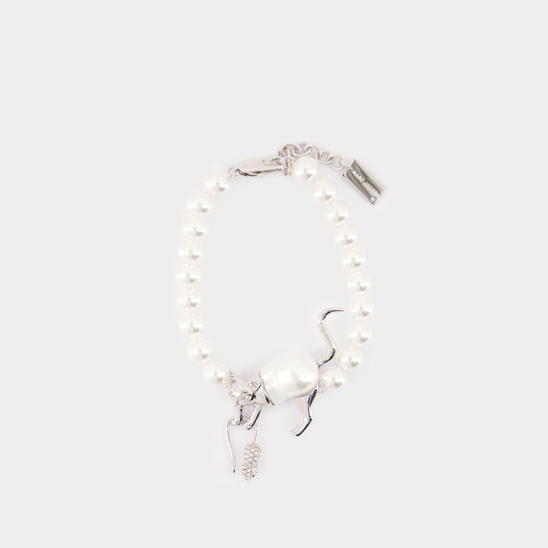 Cat And Mouse Bracelet - Marc Jacobs - Metal - Silver