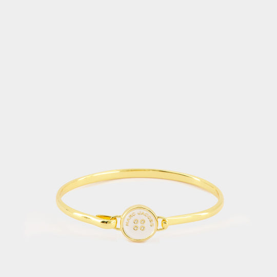 Button Hinge Bracelet - Marc Jacobs - Metal - Gold