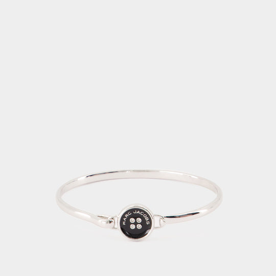 Button Hinge Bracelet - Marc Jacobs - Metal - Silver