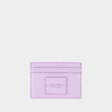 Card Holder - Marc Jacobs - Leather - Purple